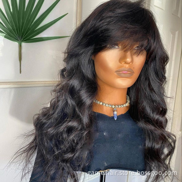 Wholesale Body Wave Bob Wig Raw Brazilian Virgin Human Hair Hd Full Lace Frontal Wig Brazilian  Human Hair Lace Front Wig Vendor